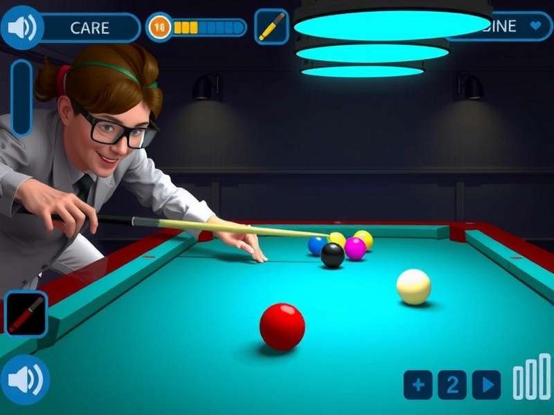 Cue Master Pro community event showing Indian players competing